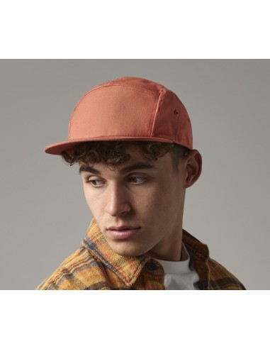 BEE-B654-Canvas 5 Panel Camper Cap